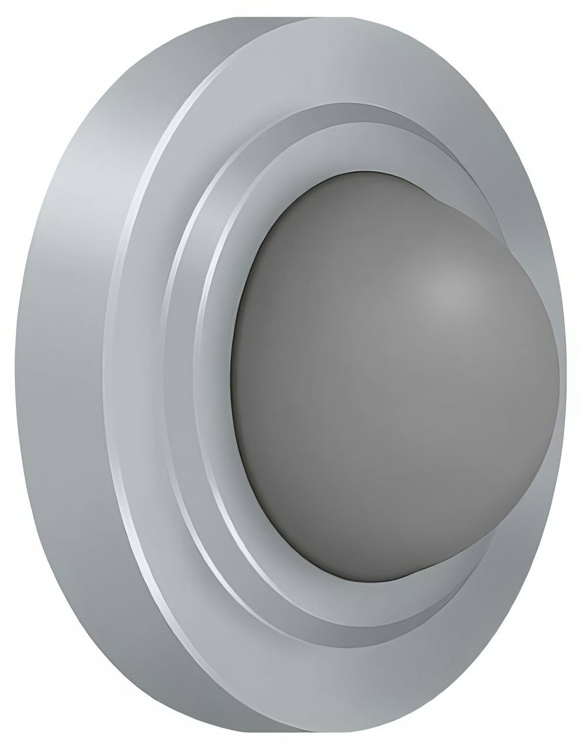 Deltana WBC238U26D satin chrome wall mount door stop