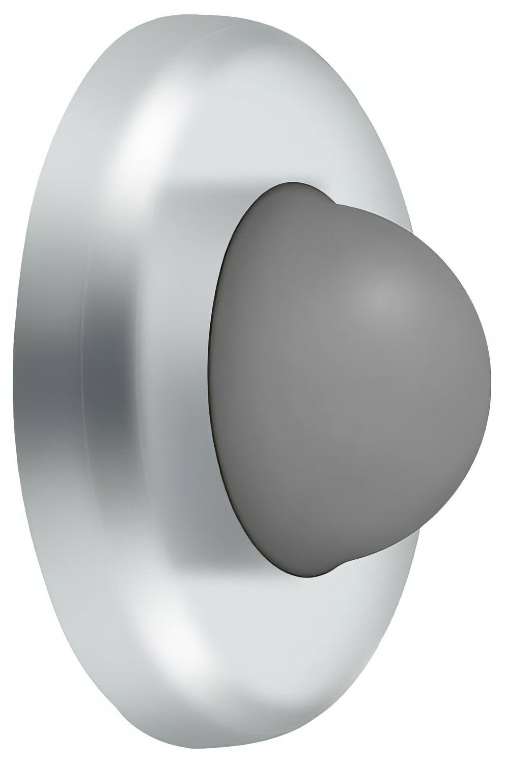 Deltana WBC250U26 polished chrome wall mount door stop