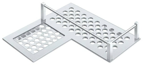 Deltana WBHDCL9U26 shelf in polished brass, additional view