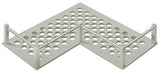 Deltana WBHDUC9U15 satin nickel corner shelf
