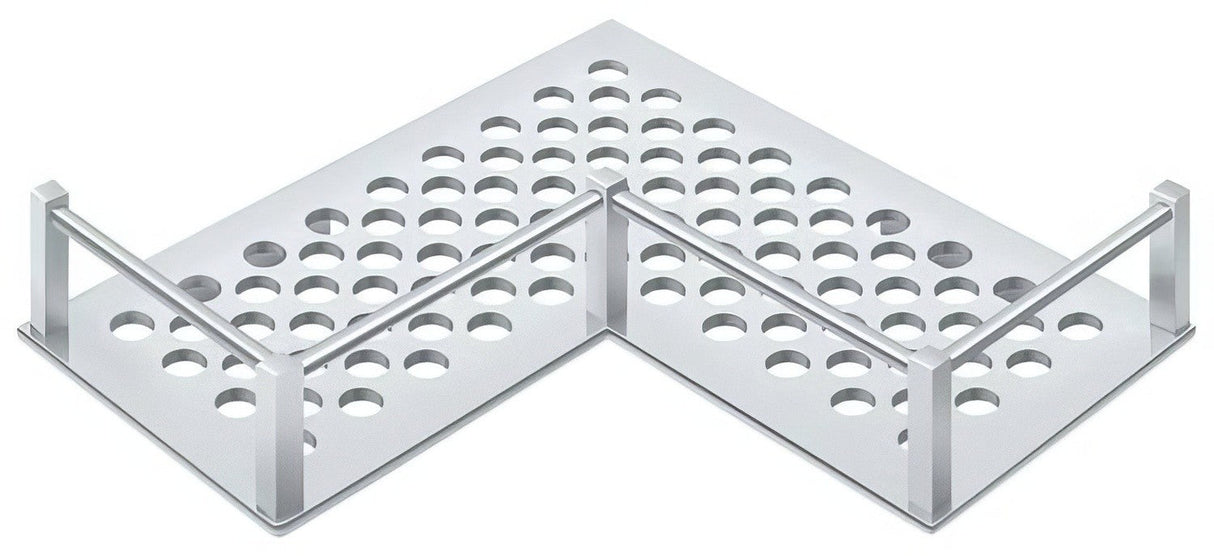 Deltana WBHDUC9U26 chrome corner shelf