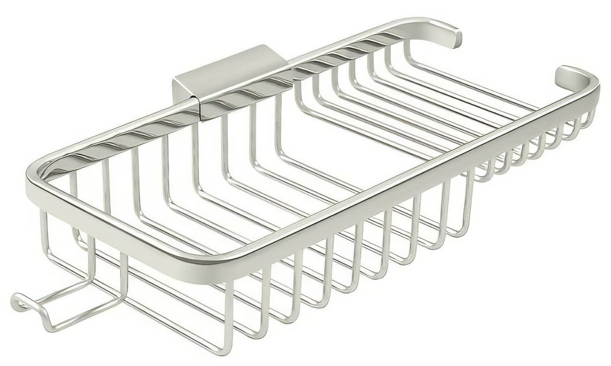 Deltana WBR1051HU14 polished nickel shower basket