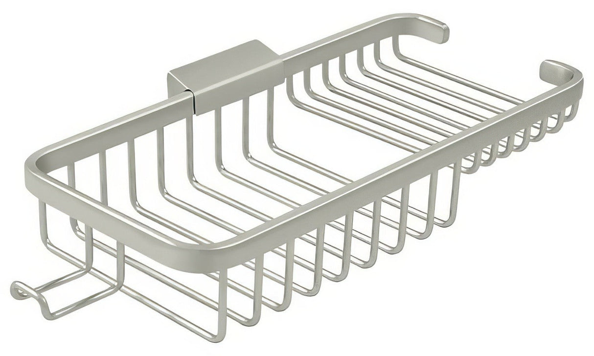 Deltana WBR1051HU15 satin nickel shower basket