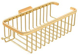 Deltana WBR1054HCR003 lifetime polished brass shower basket