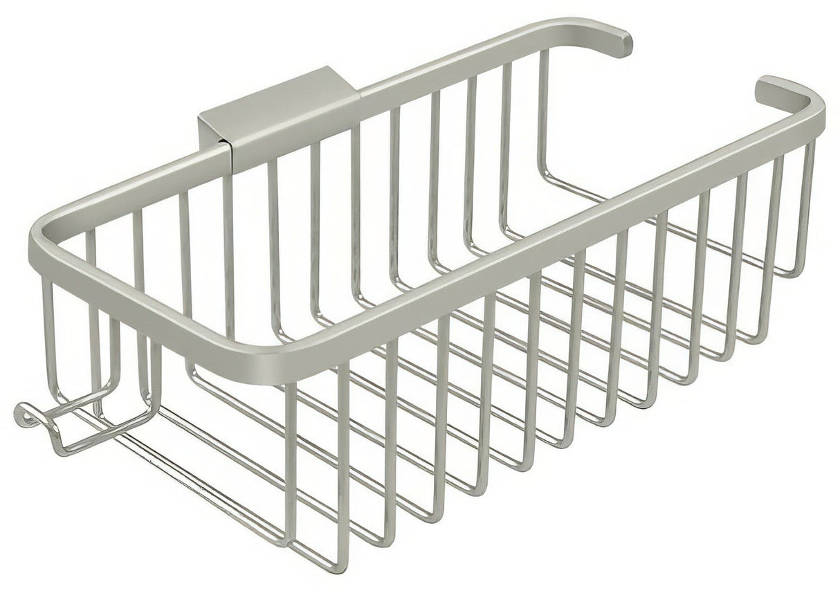 Deltana WBR1054HU15 satin nickel shower basket