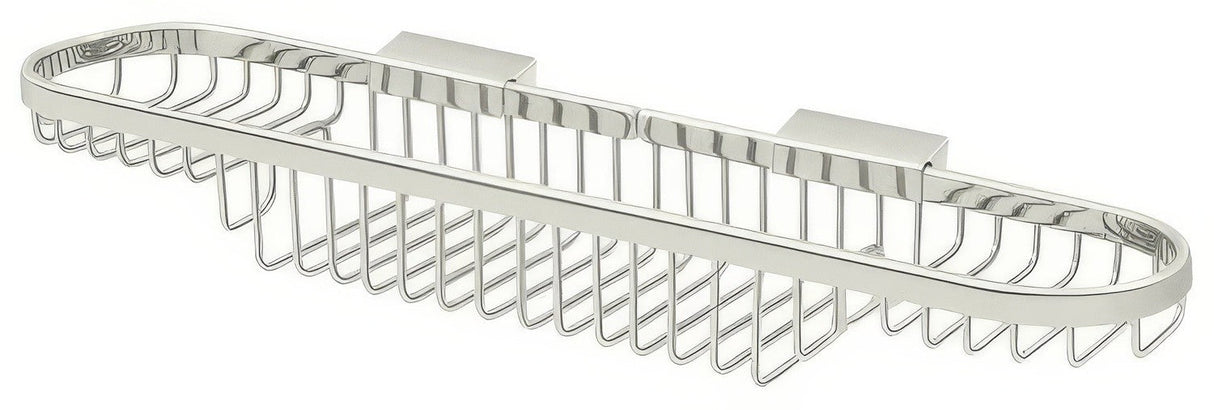 Deltana WBR1835U14 bright nickel shower basket