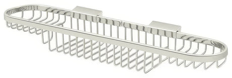 Deltana WBR1835U14 shower basket in satin stainless, additional view