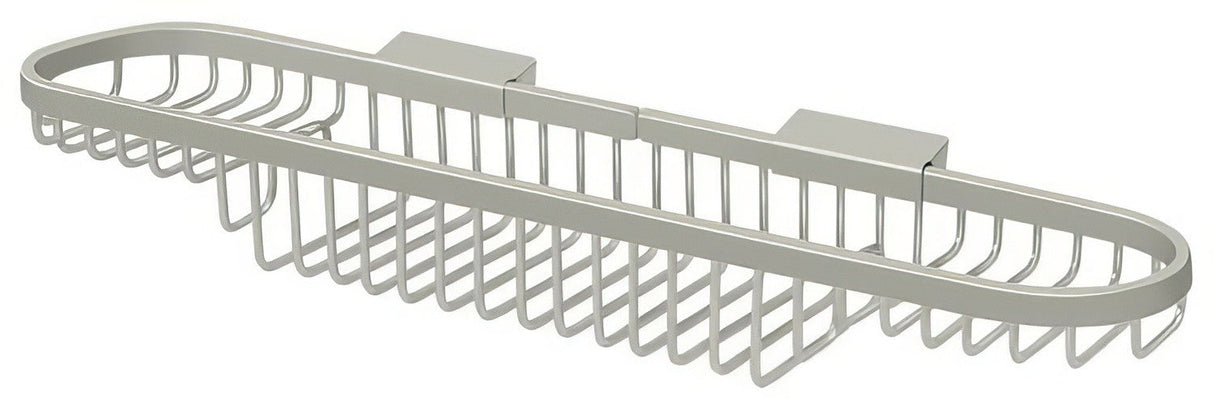 Deltana WBR1835U15 satin nickel shower basket