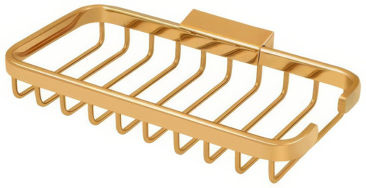 Deltana WBR8040CR003 lifetime polished brass shower basket