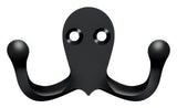 Deltana WDH15U19 flat black coat hook