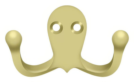 Deltana WDH15U3 bright brass coat hook
