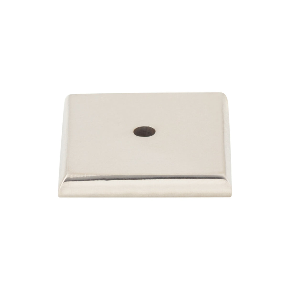 Top Knobs M2022 Aspen II Square Knob Backplate Polished Nickel