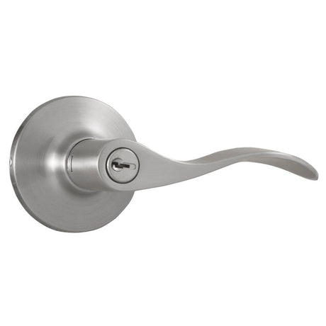 Weslock 00240XNXNFR22 00240XXFR22 New Haven Entry Lock Satin Nickel
