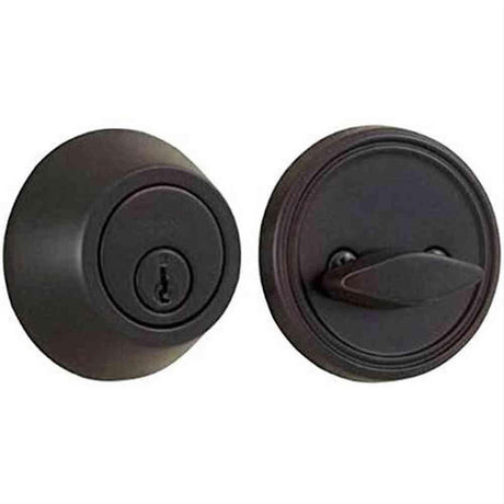 Weslock 00271-1-1FR22-FR22 Single Cylinder Deadbolt Oil Rubbed Bronze
