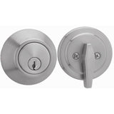 Weslock 00271-N-NFR22-FR22 Single Cylinder Deadbolt Satin Nickel