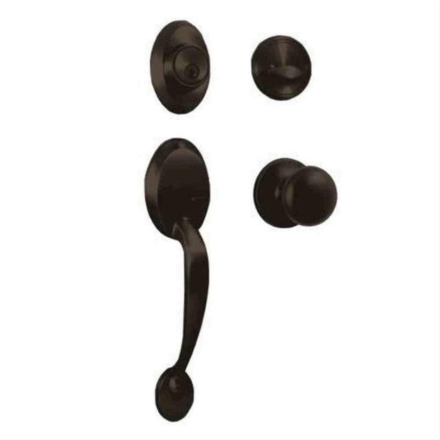 Weslock 02815-1S10020-0020 Hillcrest Dummy Handleset with Salem Knob Oil Rubbed Bronze