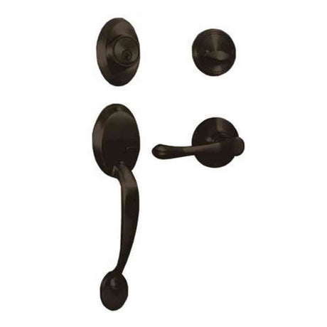 Weslock 02815-1V10020 oil rubbed bronze dummy handleset