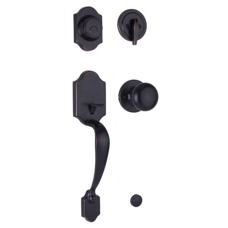 Weslock 02825-1S10020 oil rubbed bronze dummy handleset