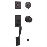 Weslock 02830-1S1FR2D-SFR2D Mercy Single Cylinder Handleset with Salem Knob Oil Rubbed Bronze