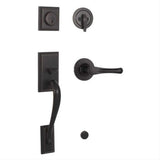 Weslock 02830-1V1FR2D-VFR2D Mercy Single Cylinder Handleset with Somerset Lever Oil Rubbed Bronze