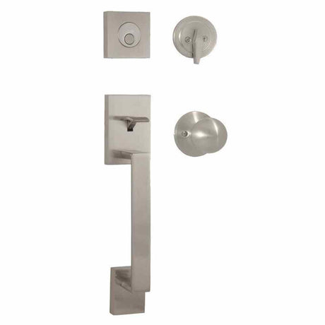 Weslock 02845-NGN0020 satin nickel dummy handleset