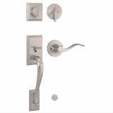 Weslock L2835-NXN0020-X0020 Mercy Dummy Handleset with Left Hand New Haven Lever Satin Nickel