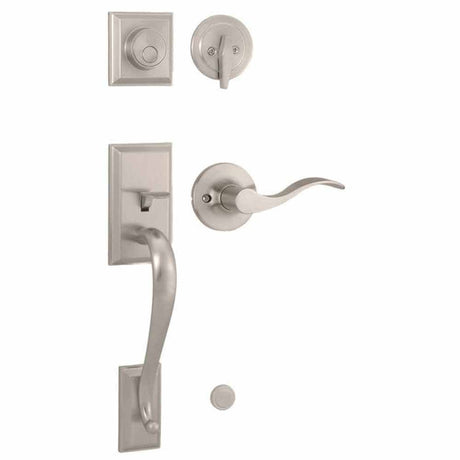 Weslock L2835-NXN0020 satin nickel dummy handleset