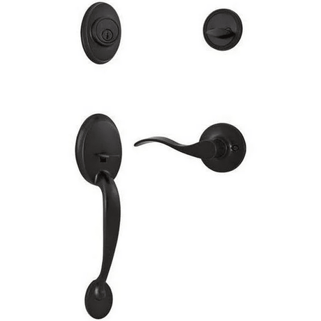 Weslock R2810-1X1R2D oil rubbed bronze single cylinder handleset
