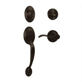 Weslock R2815-1X10020-X0020 Hillcrest Dummy Handleset with Right Hand New Haven Lever Oil Rubbed Bronze