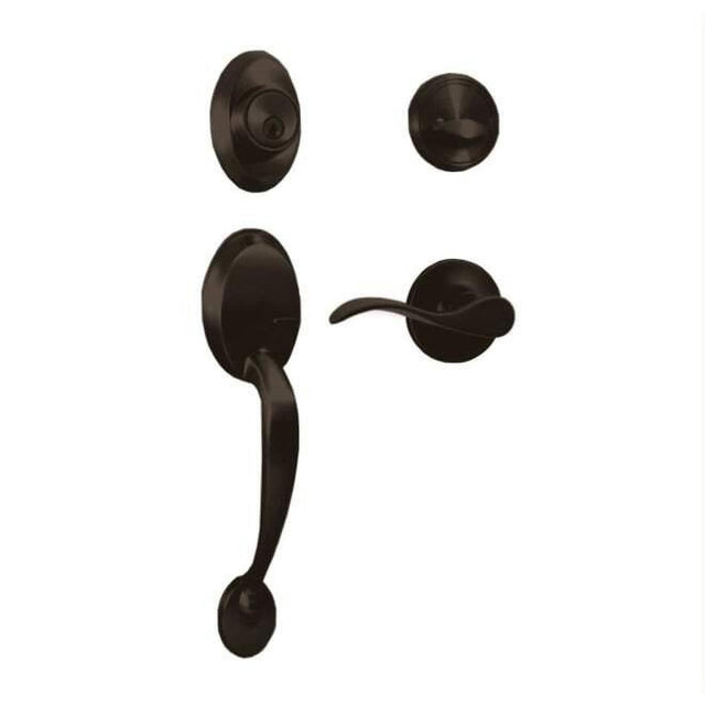 Weslock R2815-1X10020-X0020 Hillcrest Dummy Handleset with Right Hand New Haven Lever Oil Rubbed Bronze