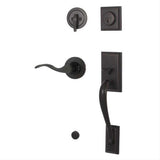 Weslock R2830-1X1FR2D-XFR2D Mercy Single Cylinder Handleset with a New Haven Lever Oil Rubbed Bronze