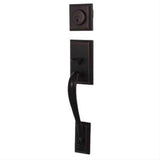 Weslock R2830-2X2FR2D-XFR2D Mercy Single Cylinder Handleset with a New Haven Lever Matte Black