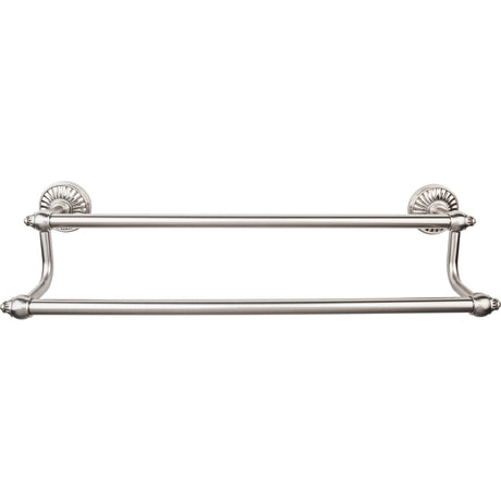 Top Knobs TUSC9BSN TOP BATH (R) Tuscany Bath Double 26 1/2" Wall Mounted Towel Bar Brushed Satin Nickel