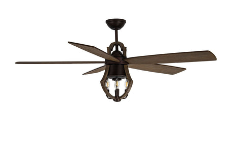Craftmade WIN56ABZWP5 aged bronze brushed ceiling fan blades included
