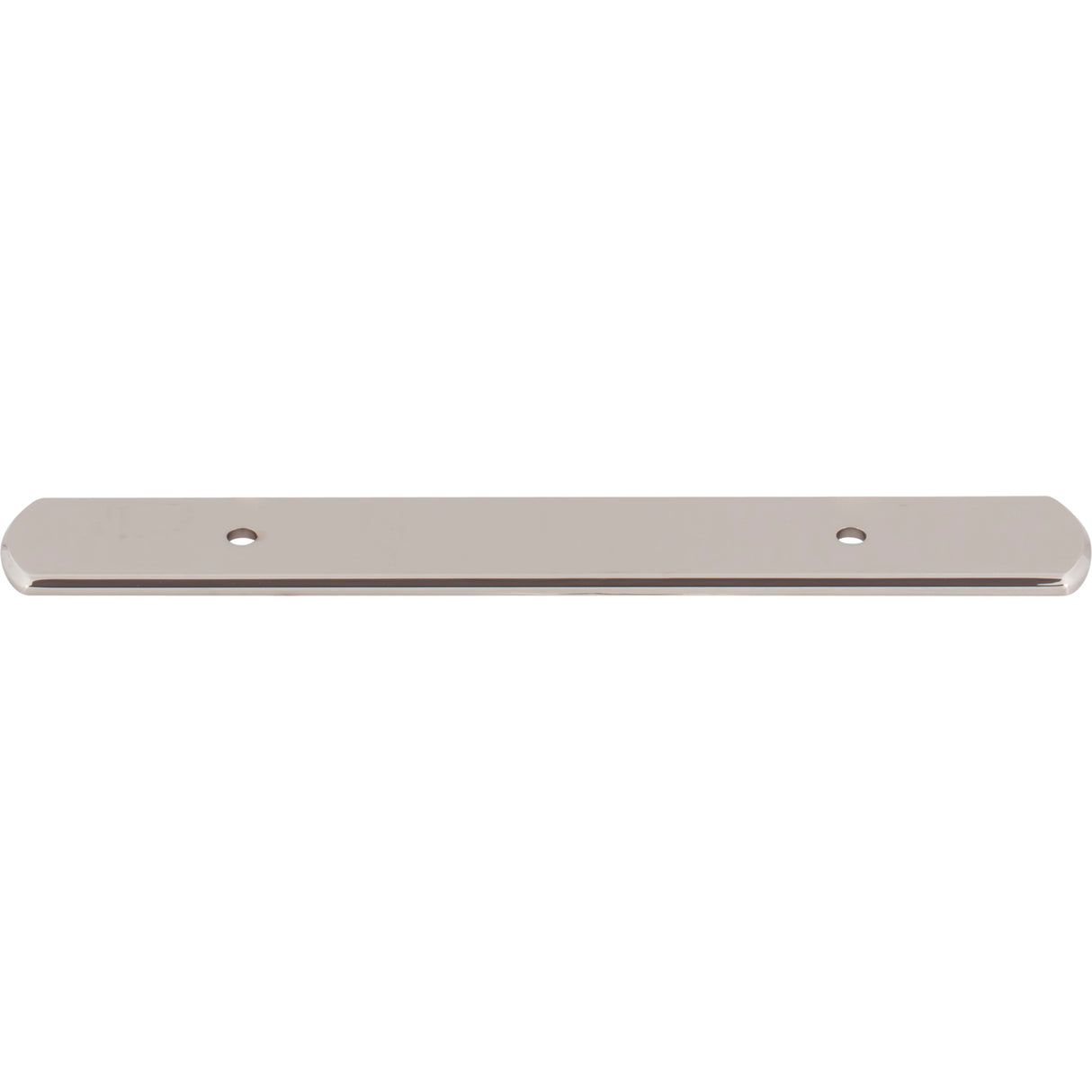 Top Knobs TK3271PN Wescott 3 3/4" Center to Center Pull Backplate Polished Nickel