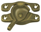 Deltana WL07U5 antique brass window sash lock