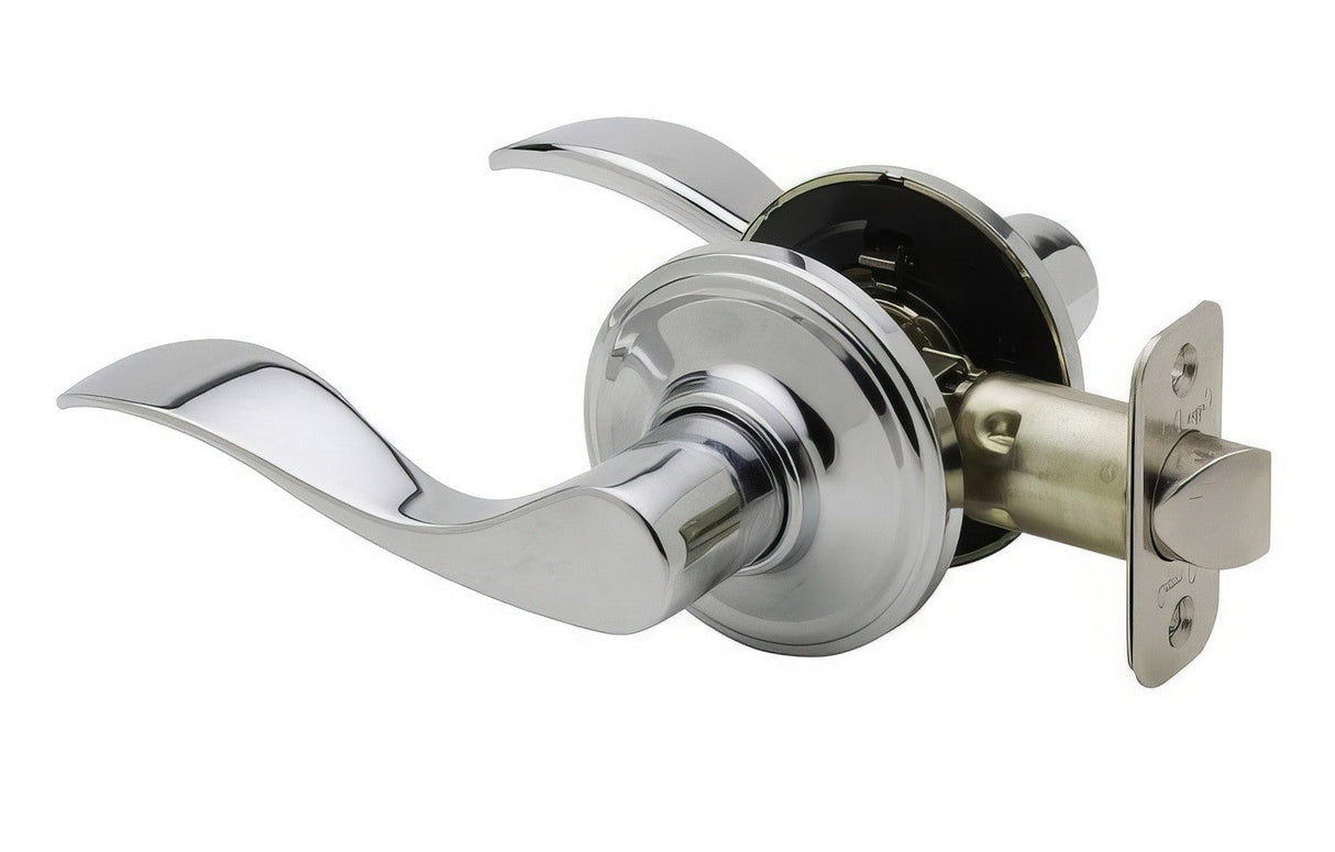 Copper Creek WL2220PS polished stainless passage door lever