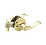 Copper Creek WL2230PB polished brass privacy door lever