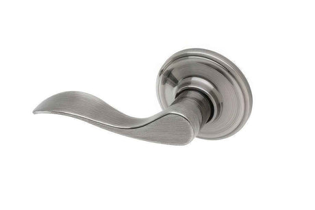 Copper Creek WL2290LHAN antique nickel single dummy door lever