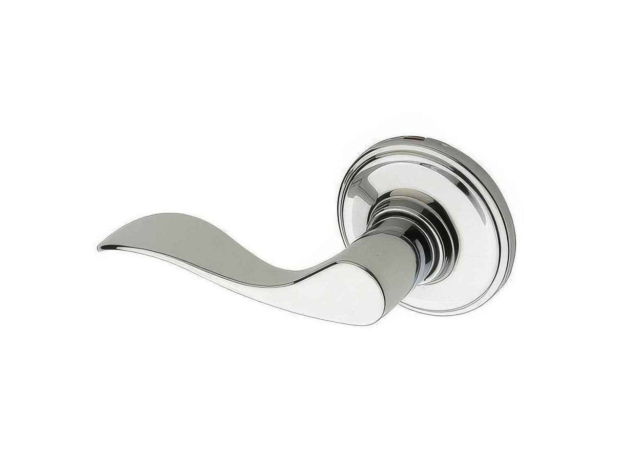 Copper Creek WL2290LHPS polished stainless single dummy door lever