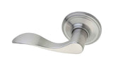 Copper Creek WL2290LHSS satin stainless single dummy door lever