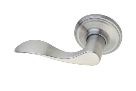 Copper Creek WL2290LHSS satin stainless single dummy door lever