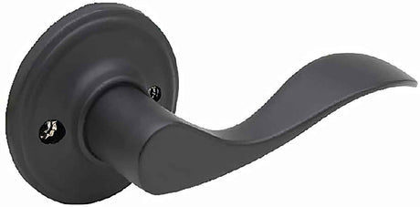 Copper Creek WL2290RHBC black single dummy door lever