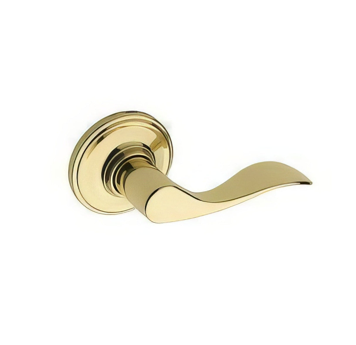 Copper Creek WL2810LHPB polished brass interior pack single cylinder handlesets