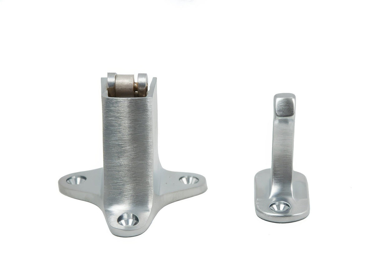 Ives WS4026D satin chrome wall door holder