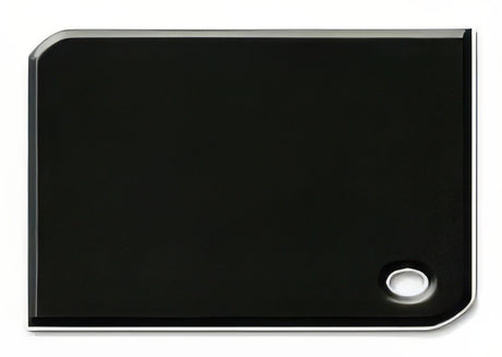 Ives WS406407CVXBLK black wall bumper