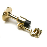 Ives WS4493 polished brass wall door stop