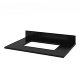 Jeffrey Alexander Katara 30" Hale Blue Single Sink Bathroom Vanity with Black Granite Top - 8 in. Widespread Faucet Top product image 4
