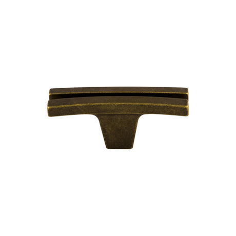 Top Knobs TK87GBZ Flared 2 5/8" Length Geometric Knob German Bronze