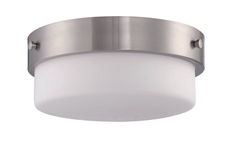 Craftmade X3212-BNK brushed polished nickel flushmount